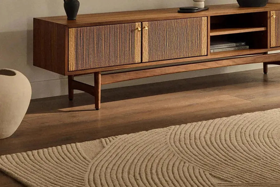 Teppich fürs Sofa: Stilberatung zu Grösse, Farbe, Material und Muster – inspiriert Modern, Skandinavisch oder Boho.