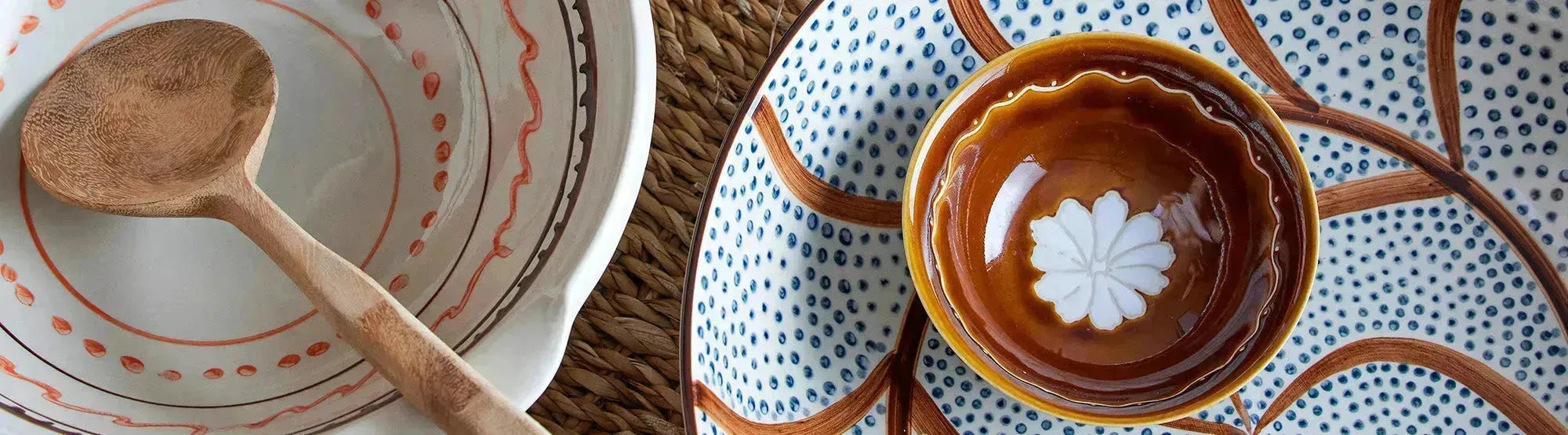 Entdecke das Künstlerische Geschirrset Heikki von Bloomingville: skandinavisches Design, funktionale Eleganz und natürliche Akzente für dein Esszimmer.