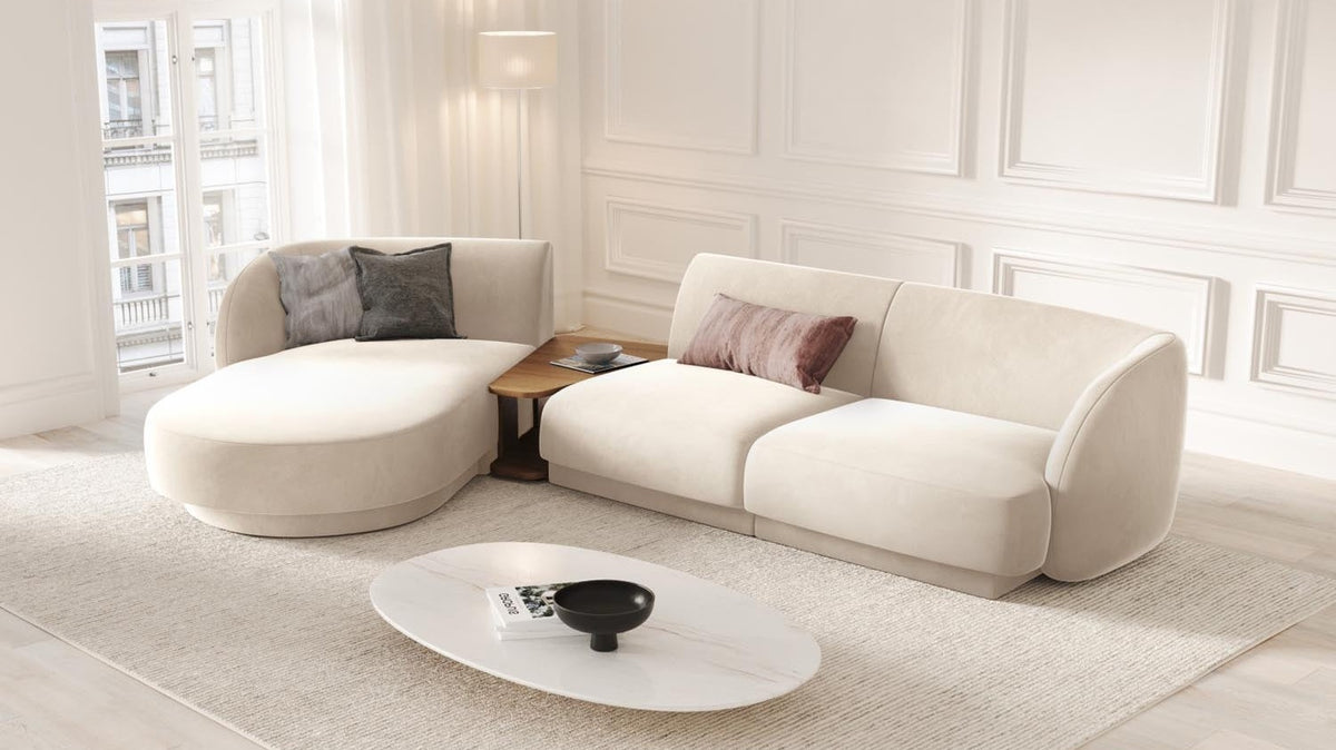 Elegante Miley Kollektion von Micadoni: stilvolle Möbel mit modernem Design, ideal für jedes Zuhause.