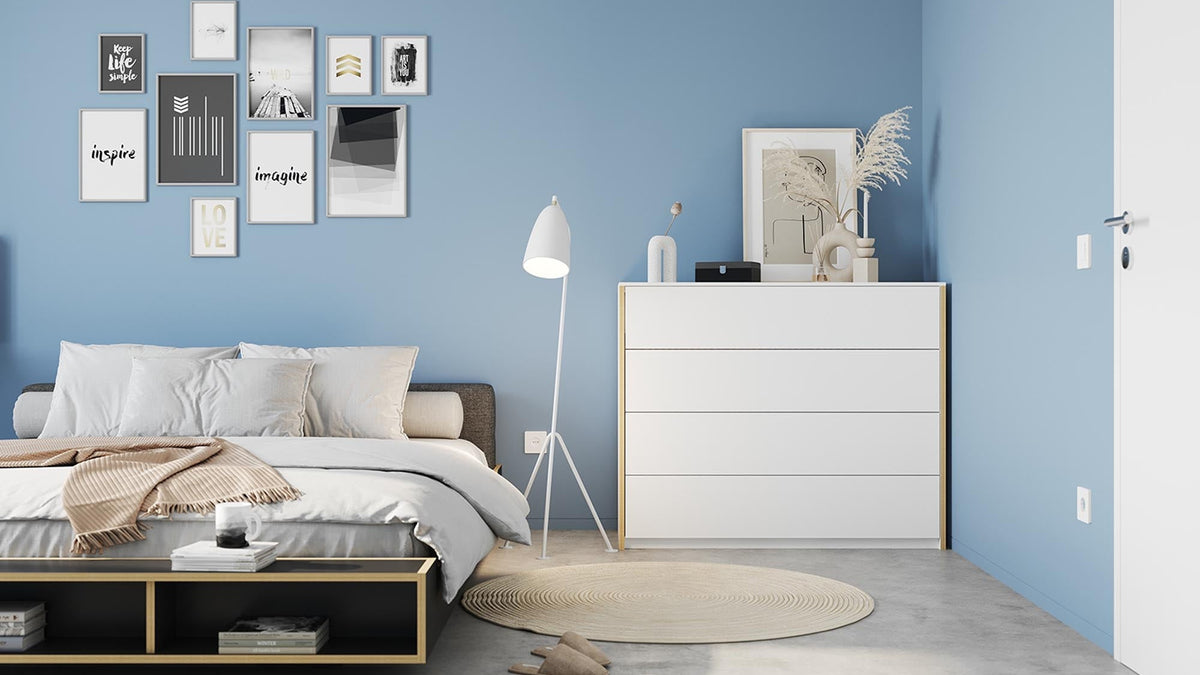 Stylisches MAUDE Bett von Müller Möbelwerkstätten, das modernes Design und hohen Komfort für Ihr Schlafzimmer vereint.