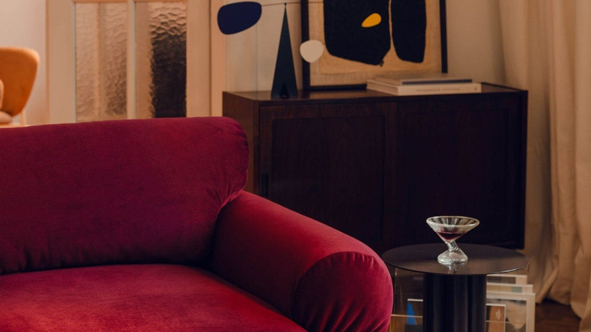 Micadoni Ophelia Ecksofa in Beige mit niedriger Silhouette, tiefen Sitzen und tweedartigem Stoffbezug Liberty 2