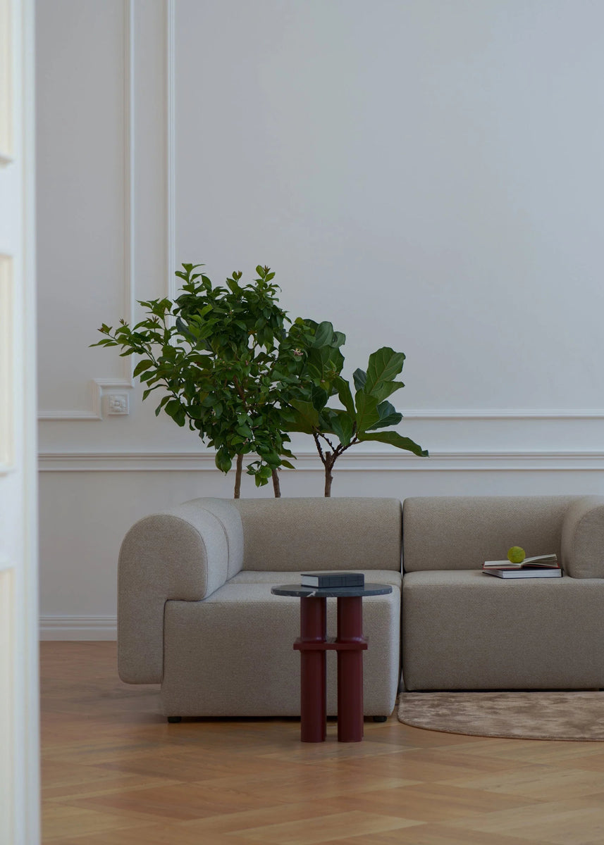 Modulares Tori Sofa von Tamo mit kubischer Form und weicher Polsterung