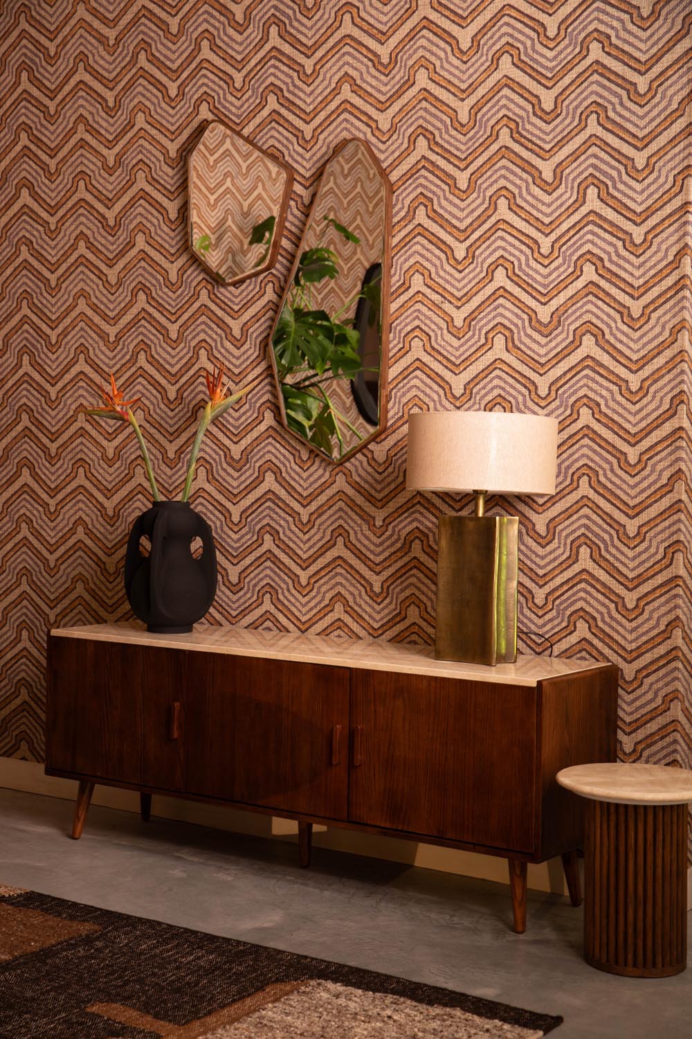 Elegantes Dutchbone Sideboard Arda: Holzdesign für zeitlose Räume.