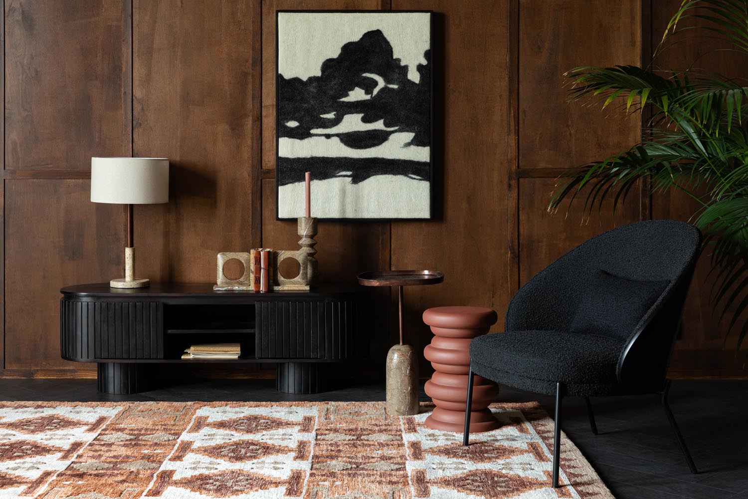 Entdecken Sie das Kenji Sideboard von Dutchbone: Ein stilvolles Möbelstück aus hochwertigem Akazienholz, das mit 2 Schubladen und einem Schrankteil für Ordnung sorgt und jedem Raum einen Hauch von asiatischem Flair verleiht.