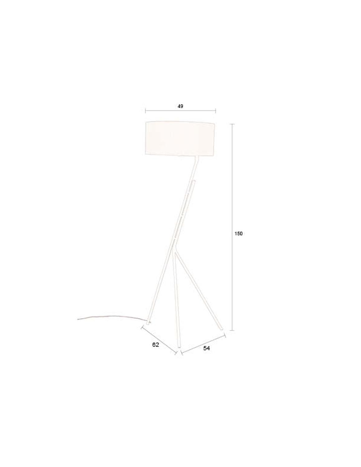 Murphy Stehleuchte: Dutchbone's moderne Eleganz für Ihr Zuhause.