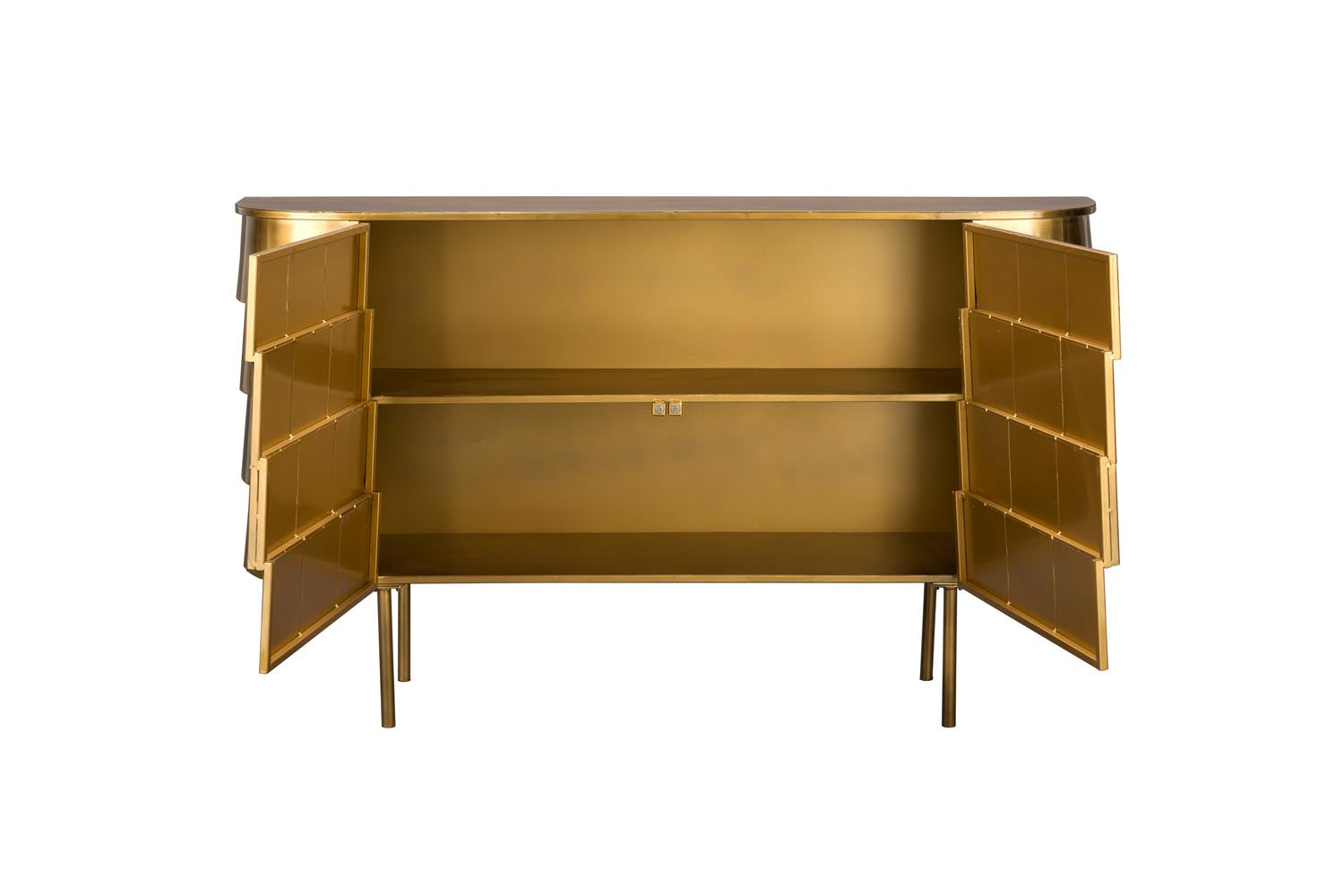 Hanna Sideboard von Dutchbone: Rustikales Holz trifft auf funktionale Eleganz. Ideal für Wohnzimmer, Flur oder Esszimmer. Entdecke stilvollen Stauraum!