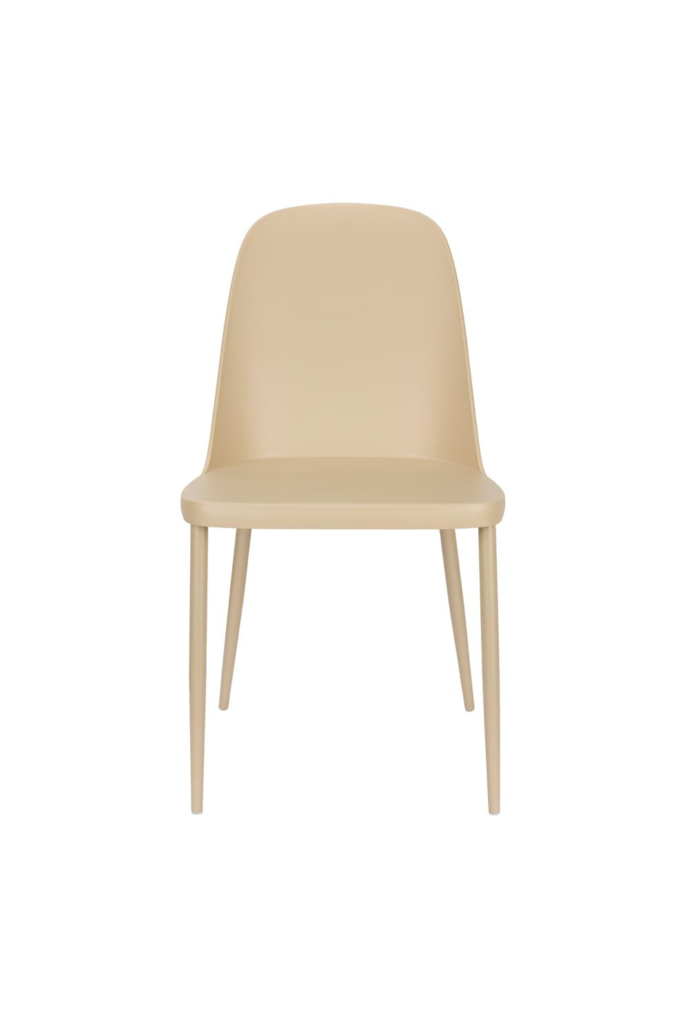 Entdecken Sie den eleganten Pip Stuhl All von White Label Living – ein stilvoller Esszimmerstuhl aus robustem Stahl, ideal für jeden Essbereich.