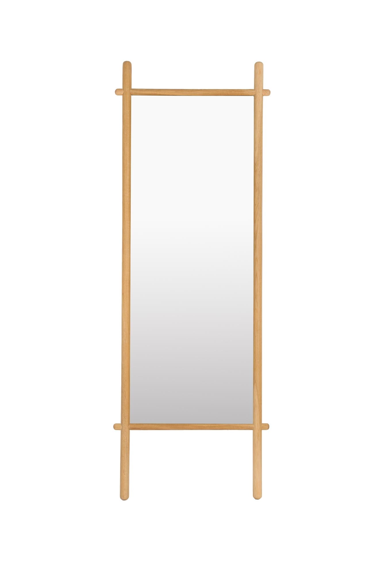 Eleganter Spiegel Solene aus Eichenholz, zeitloses Design, dekoratives Highlight für jeden Raum, langlebig und stilvoll.