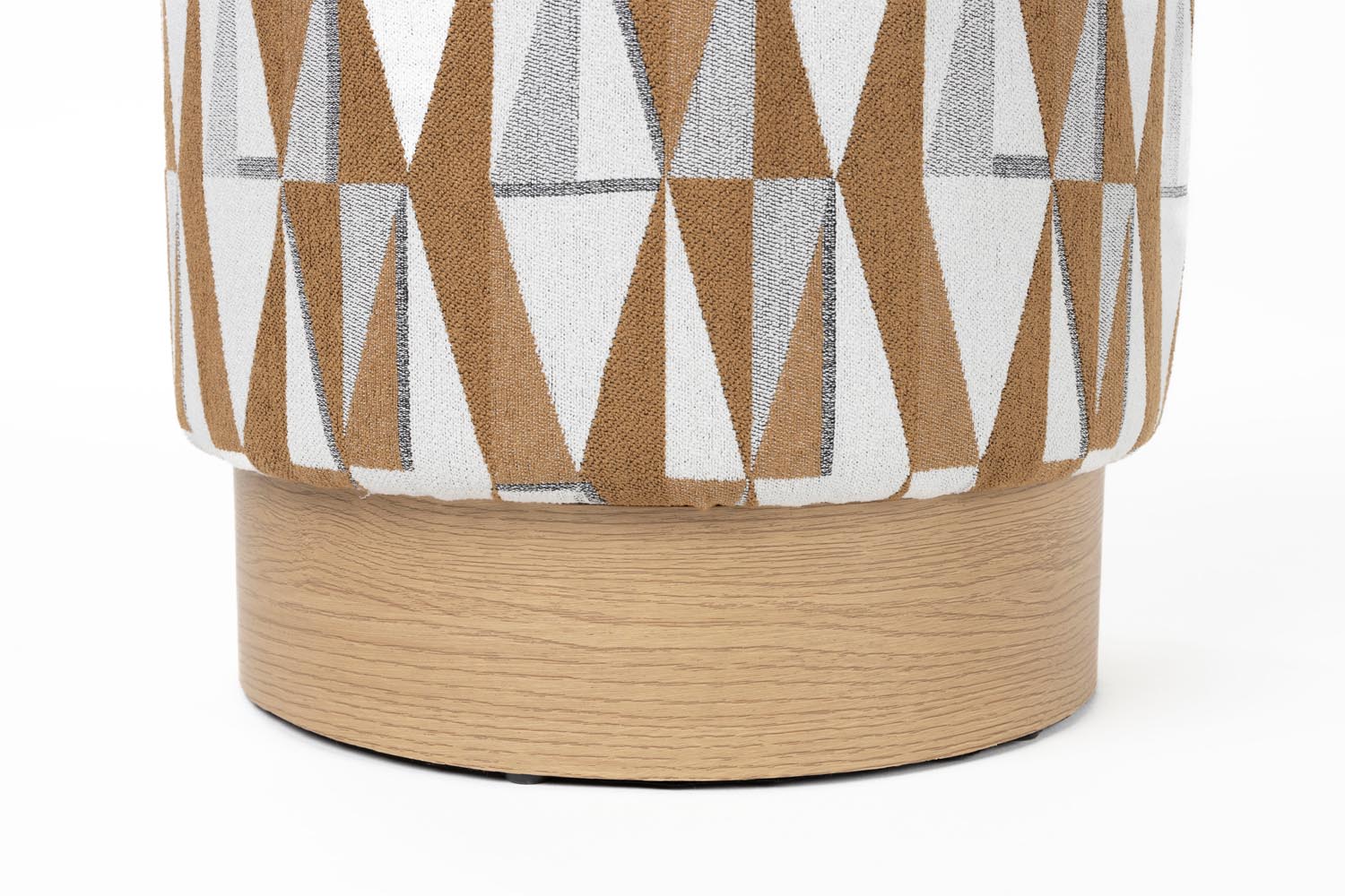 Moderner Hocker Ziggy von White Label Living, stilvoll und bequem, ideal für jeden Wohnraum, mit hochwertigem Design.