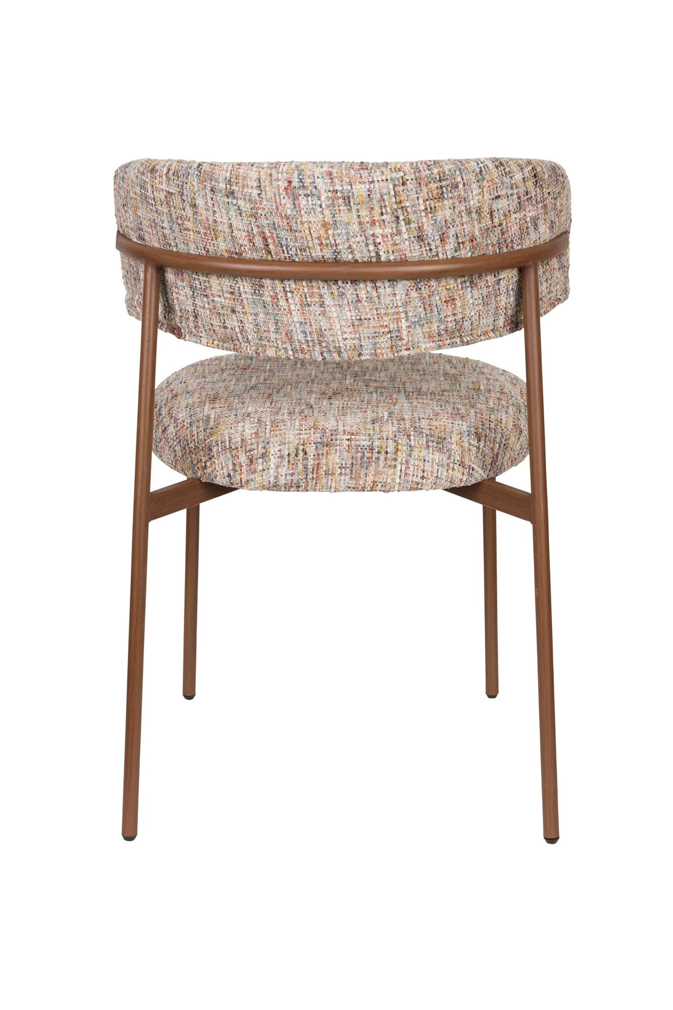 Eleganter Stuhl Claes von White Label Living, modernes Design, komfortabel gepolstert, perfekt für Esszimmer oder Arbeitsbereich.