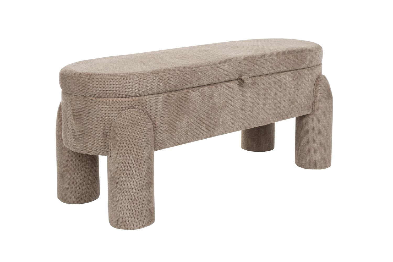 Die Bank Orly von White Label Living besticht durch ihr modernes Design und hochwertige Materialien, ideal für stilvolle Räume.