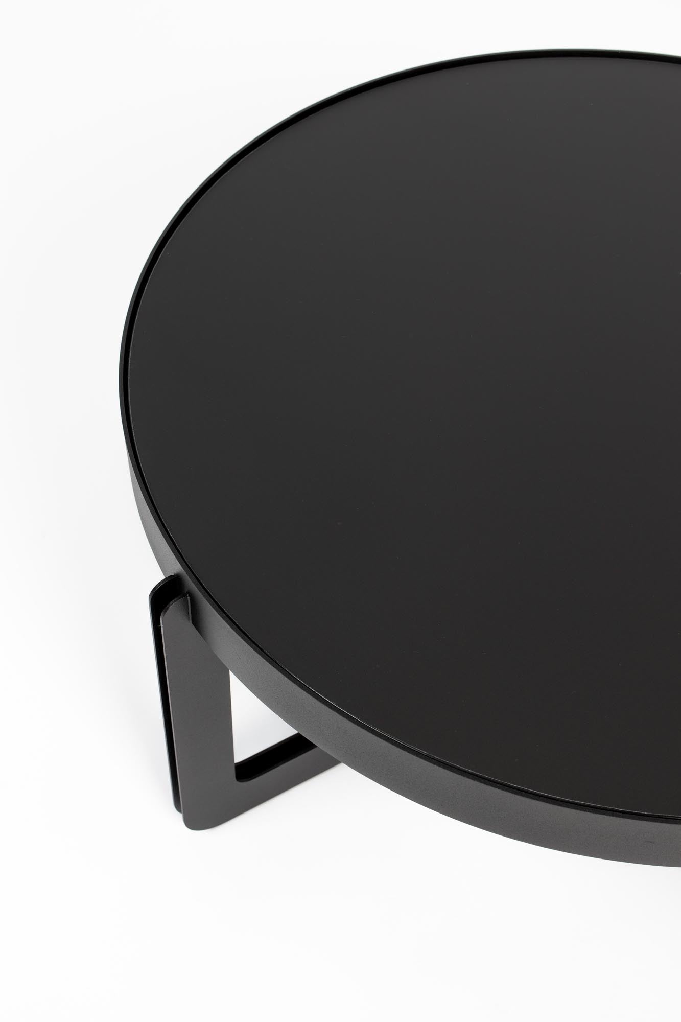 Eleganter runder Couchtisch von Zuiver, modernes Design, erstklassige Materialien, perfekt für stilvolle Wohnräume.