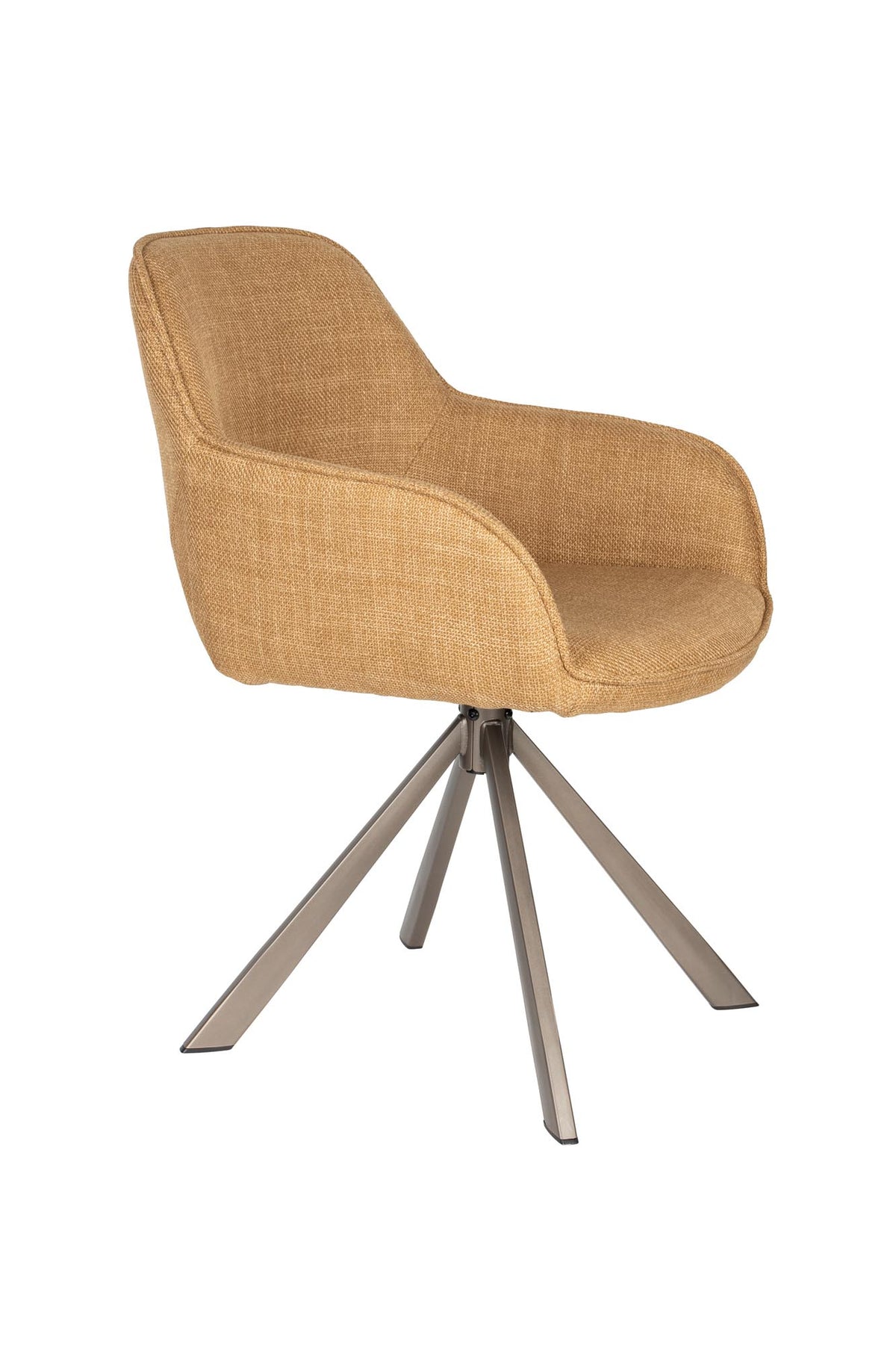 Stuhl Toye in Gelb präsentiert im Onlineshop von KAQTU Design AG. Stuhl ist von White Label Living
