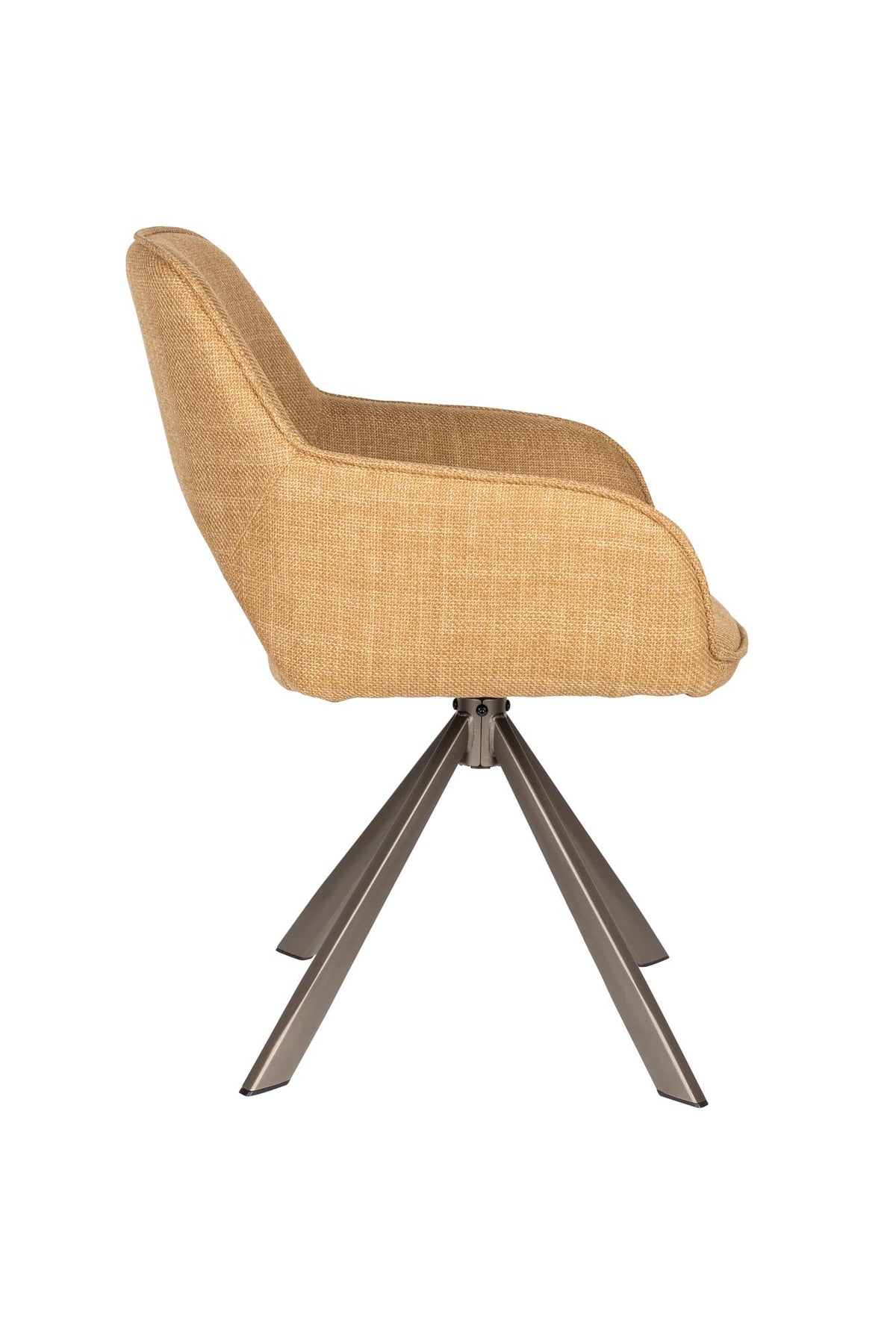 Stuhl Toye in Gelb präsentiert im Onlineshop von KAQTU Design AG. Stuhl ist von White Label Living