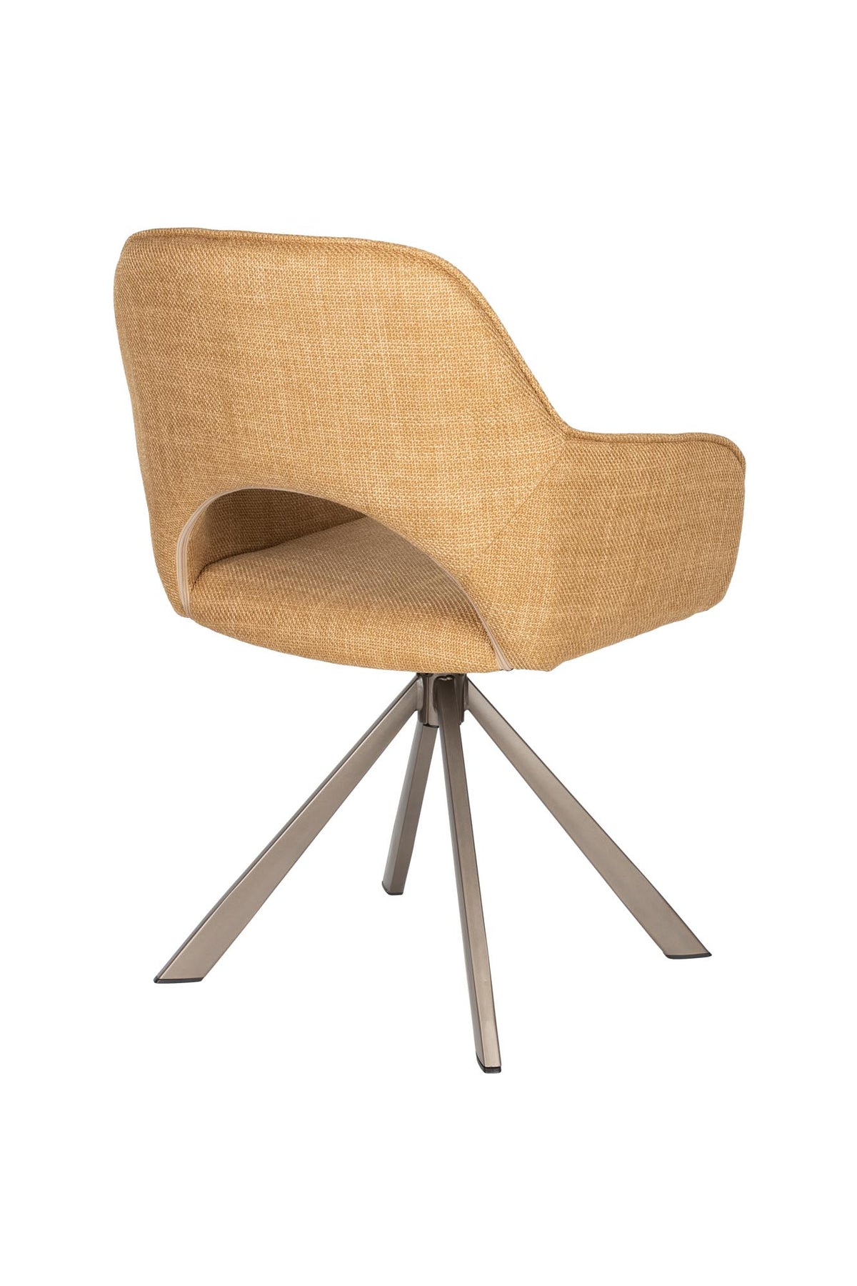 Stuhl Toye in Gelb präsentiert im Onlineshop von KAQTU Design AG. Stuhl ist von White Label Living