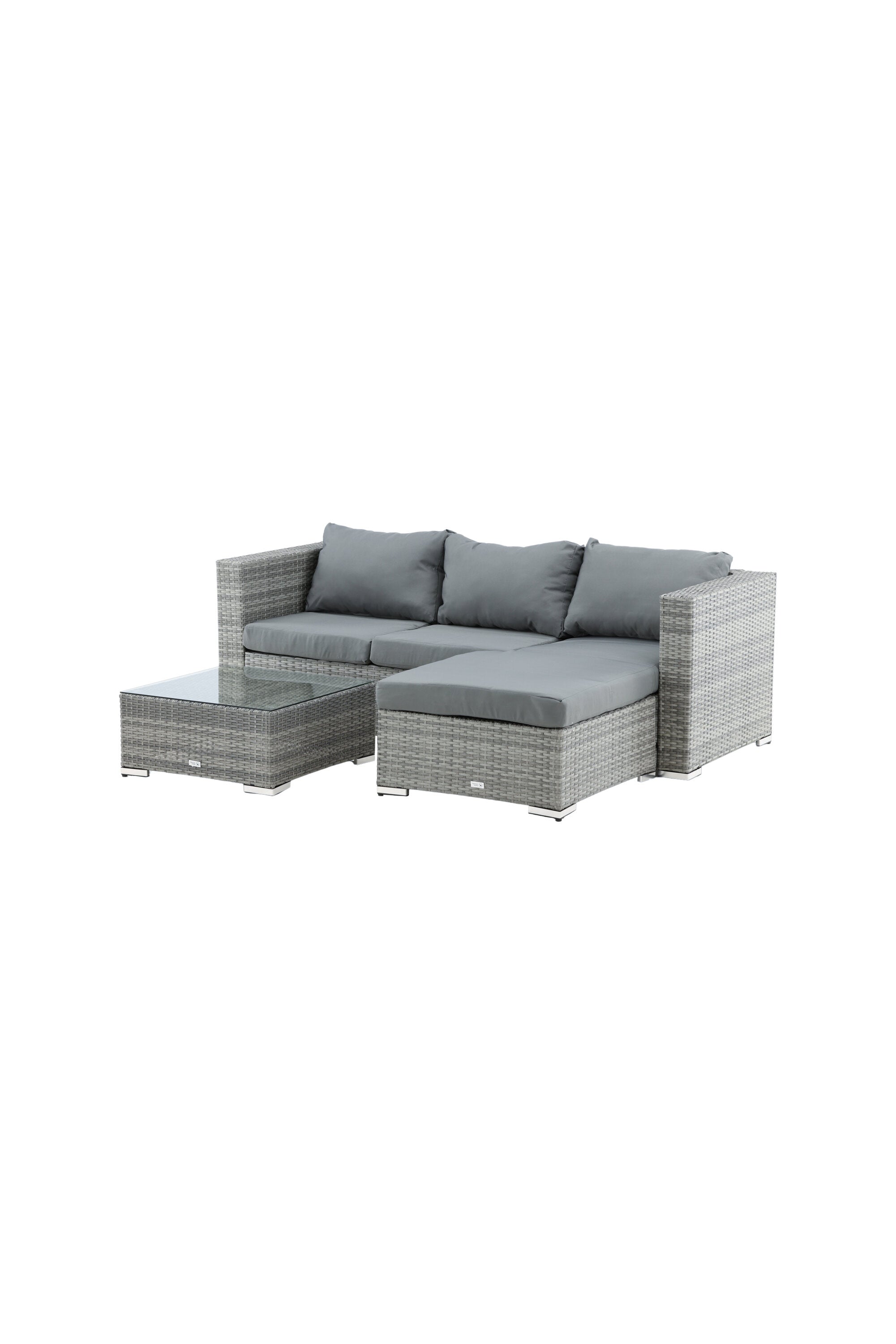 Rotterdam Sofaset 65cm in Grau präsentiert im Onlineshop von KAQTU Design AG. Loungeset ist von Venture Home