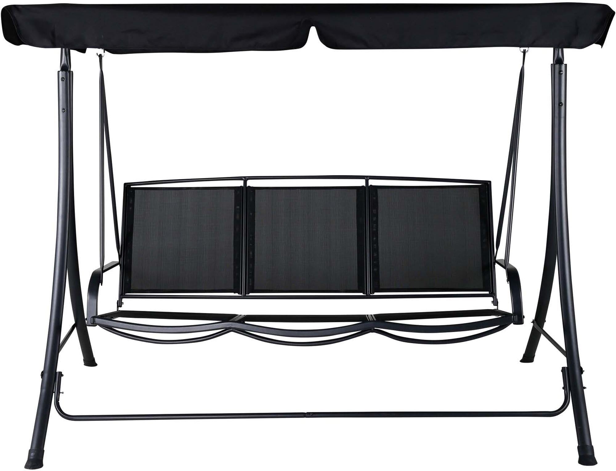 Madras Sofa in Schwarz präsentiert im Onlineshop von KAQTU Design AG. Schaukel Outdoor ist von Venture Home