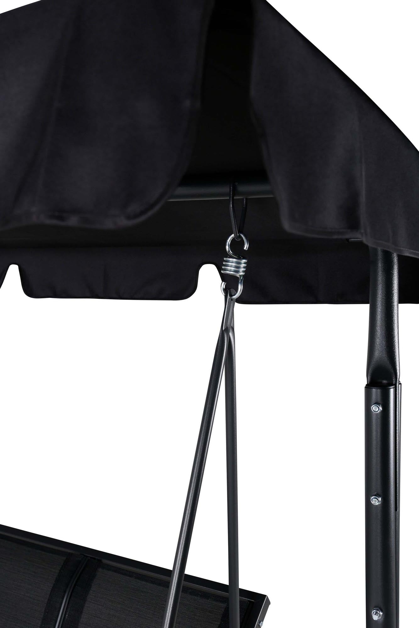 Montreal Sofa in Schwarz präsentiert im Onlineshop von KAQTU Design AG. Schaukel Outdoor ist von Venture Home