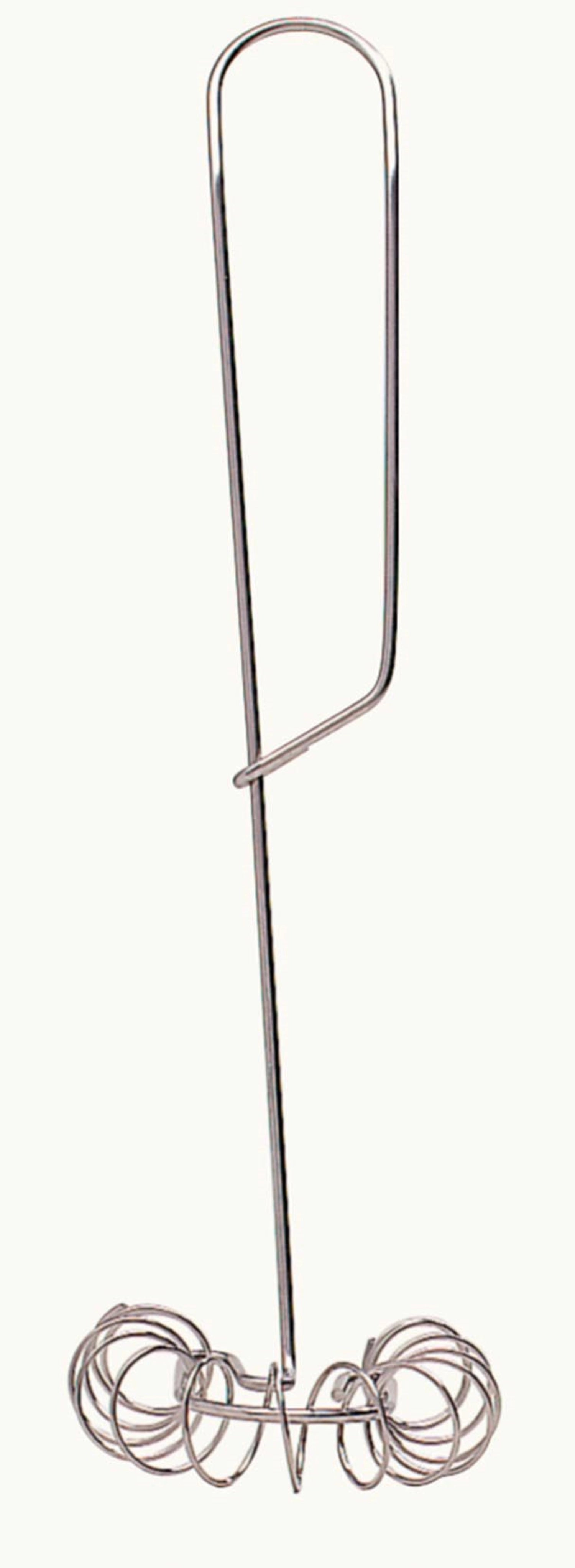 Schwingbesen 23cm Edelstahl mit Anhängeretikette