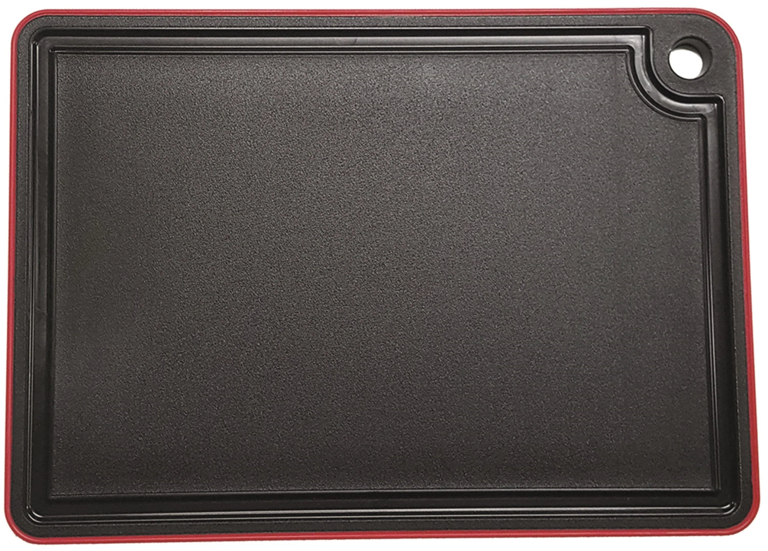 Schneidebrett Mimmi gross 35x25x1cm Antirutsch Rand Rot