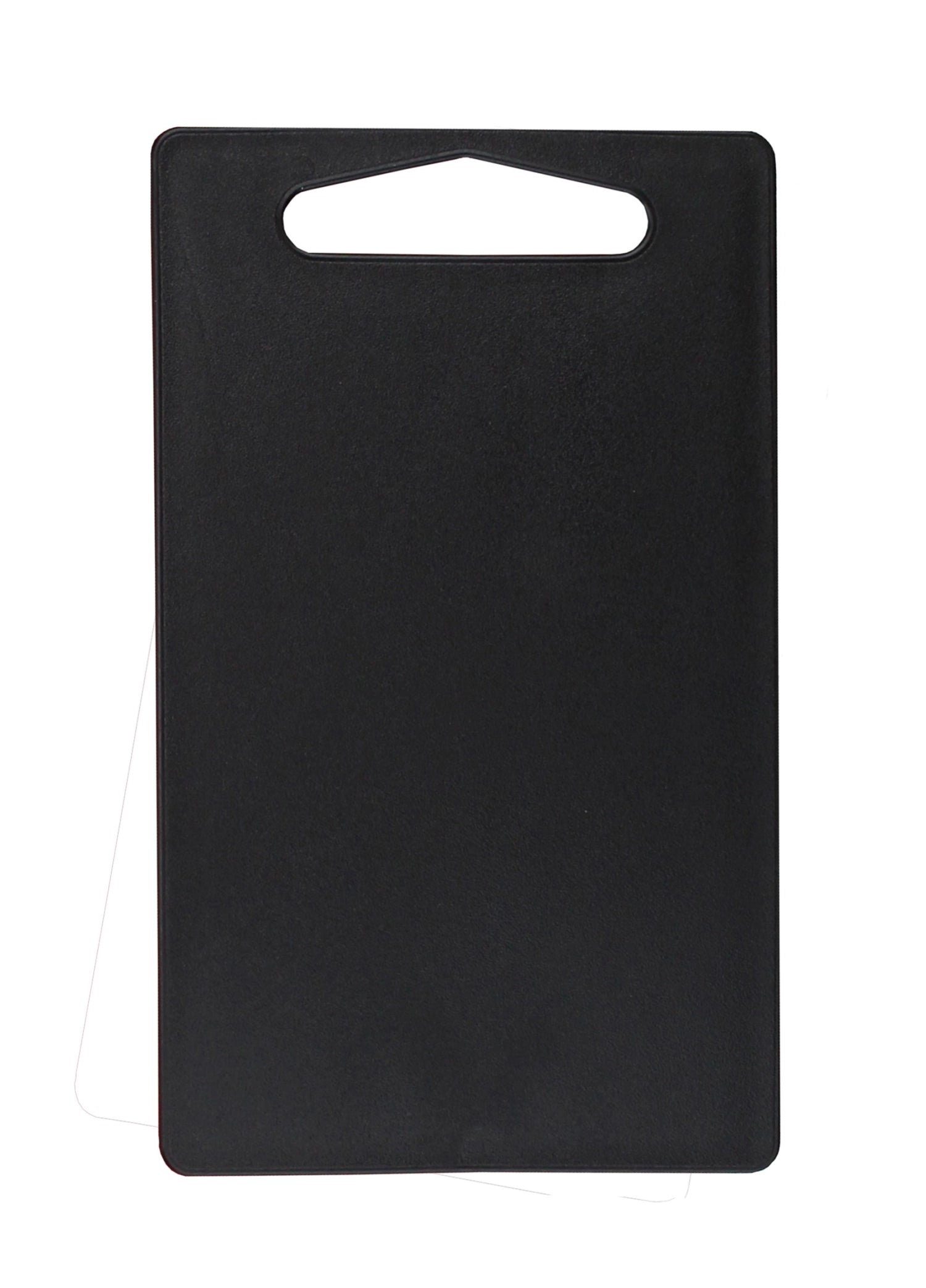 Schneidebrett Sofia 25x15x0.9cm mit Griffloch schwarz