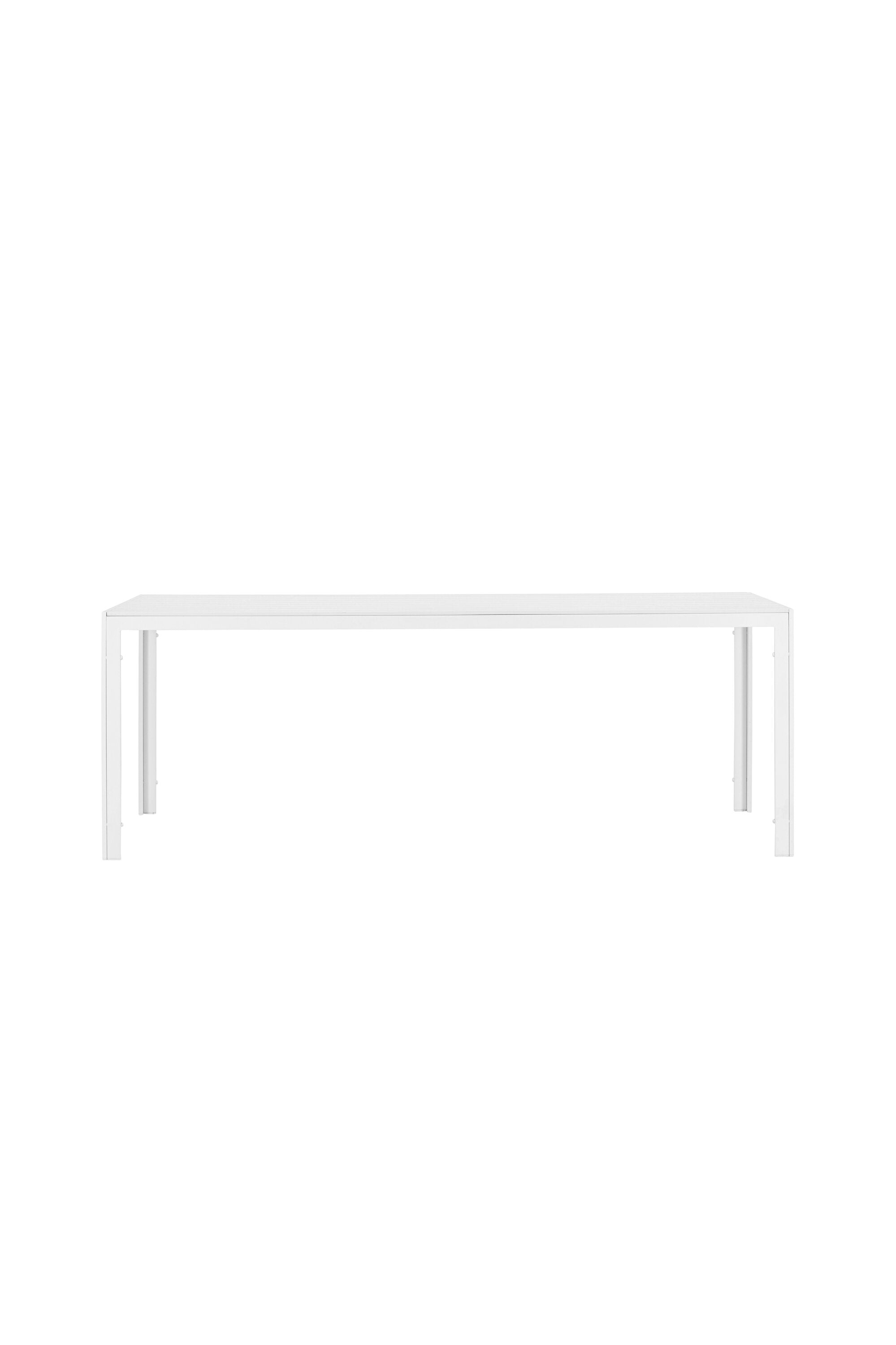Break Gartentisch rechteckig in Weiss präsentiert im Onlineshop von KAQTU Design AG. Gartentisch ist von Venture Home