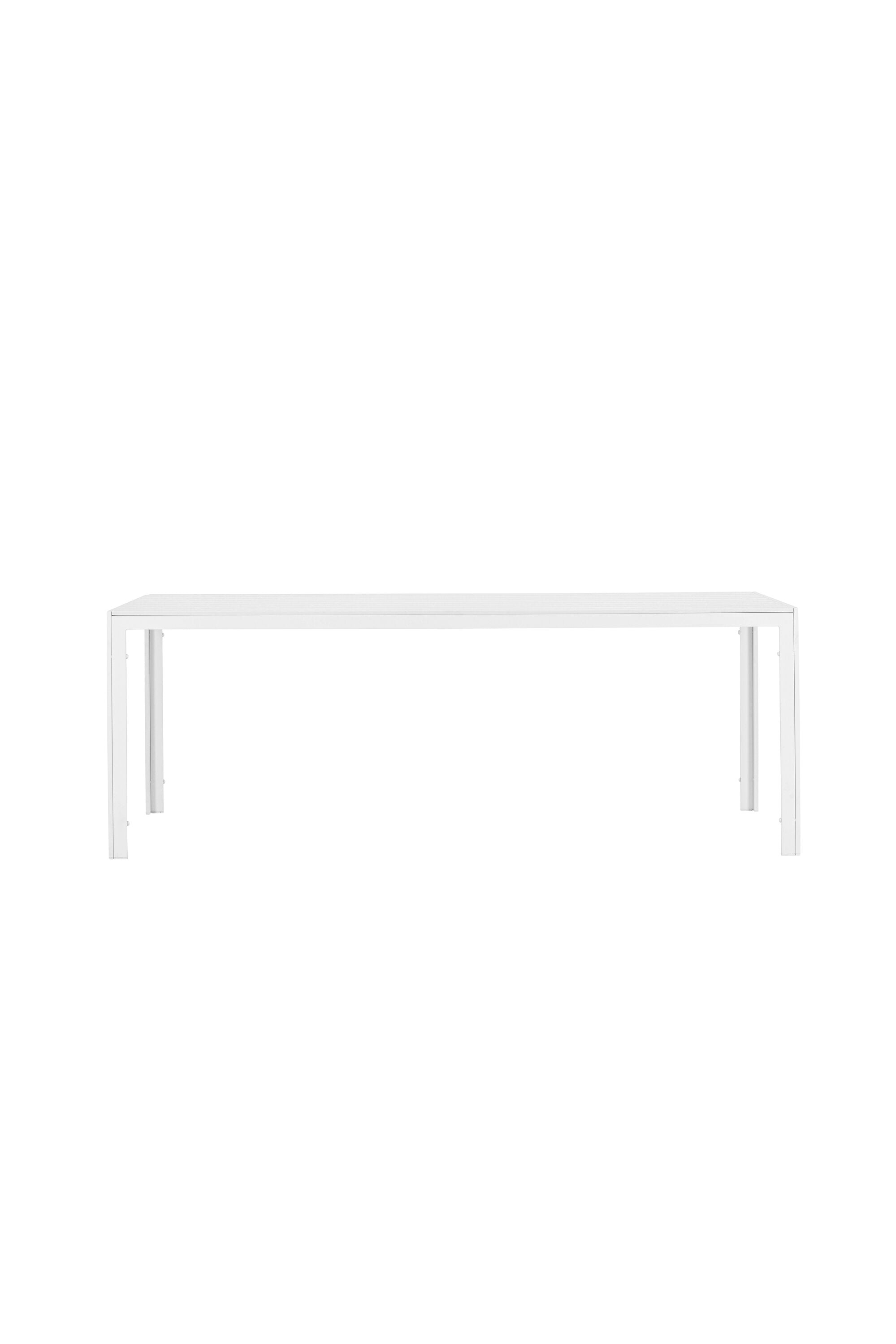 Break Gartentisch rechteckig in Weiss präsentiert im Onlineshop von KAQTU Design AG. Gartentisch ist von Venture Home