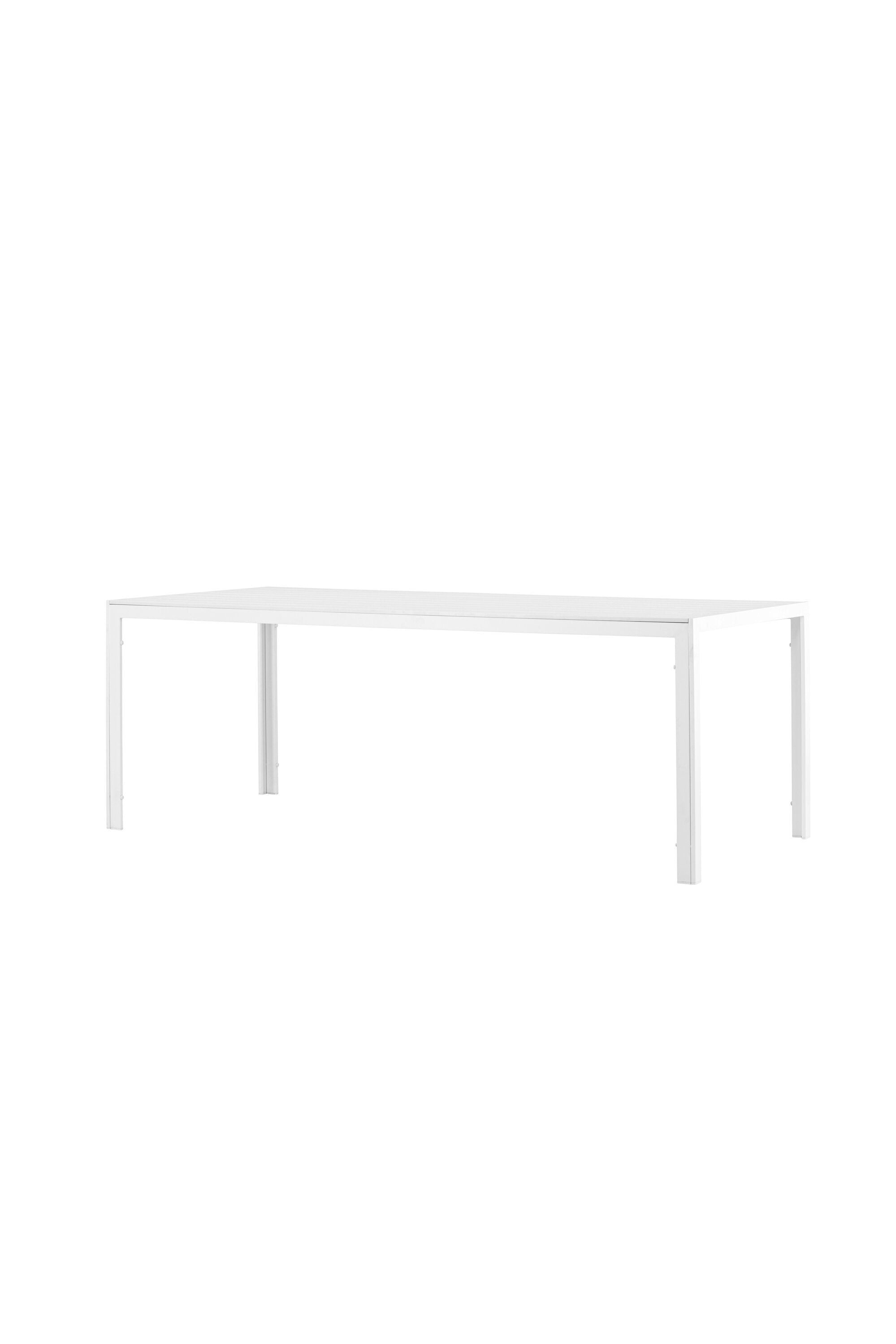 Break Gartentisch rechteckig in Weiss präsentiert im Onlineshop von KAQTU Design AG. Gartentisch ist von Venture Home