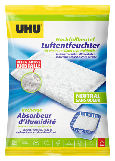 UHU Nachfüllbeutel zu Luftentfeuchter Neutral 450 g in präsentiert im Onlineshop von KAQTU Design AG. Haushaltshilfen ist von UHU