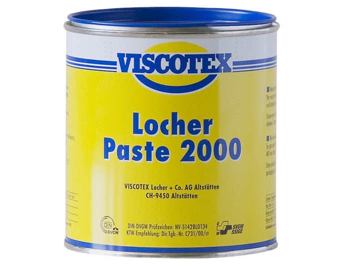 Dichtungspaste Locher 950 g für Trinkwasserleitungen in präsentiert im Onlineshop von KAQTU Design AG. Haushaltshilfen ist von VISCOTEX