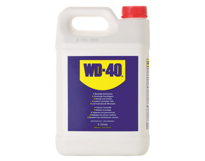 WD-40 Schmiermittel Kanister 5 l silikonfrei in präsentiert im Onlineshop von KAQTU Design AG. Haushaltshilfen ist von WD-40