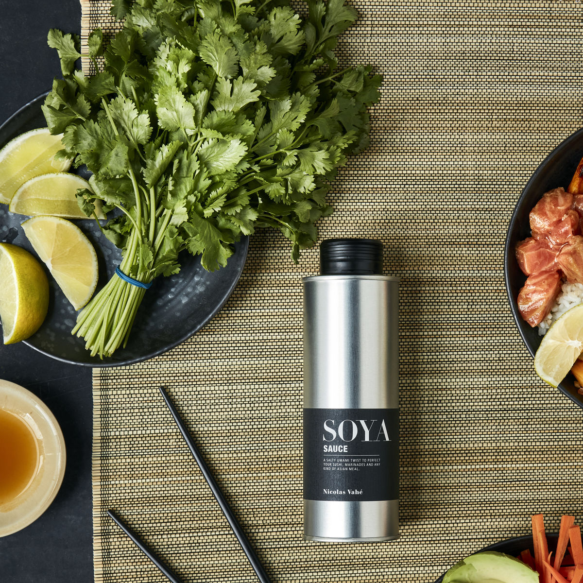 Nicolas Vahé Soyasauce: Perfekte Würze für asiatische Gerichte.