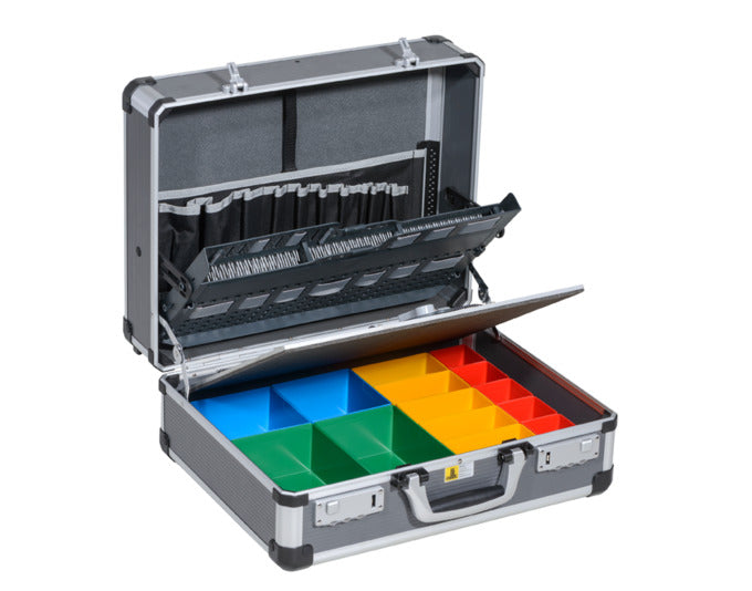 ALLIT Werkzeugkoffer Alu Plus Servce C 44-3 in präsentiert im Onlineshop von KAQTU Design AG. Werkzeug ist von ALLIT