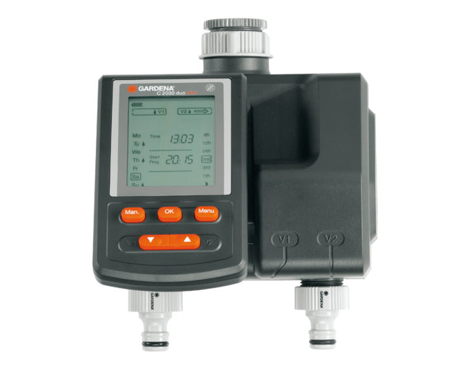 GARDENA Bewässerungscomputer Multicontrol Duo Plus in präsentiert im Onlineshop von KAQTU Design AG. Bewässerung ist von GARDENA