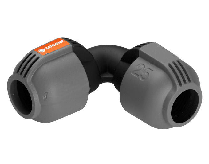 GARDENA L-Stück 25 mm Pipeline in  präsentiert im Onlineshop von KAQTU Design AG. Bewässerung ist von GARDENA