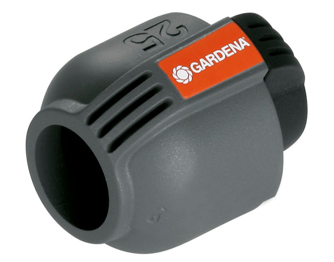 GARDENA Endstück 25 mm in präsentiert im Onlineshop von KAQTU Design AG. Bewässerung ist von GARDENA