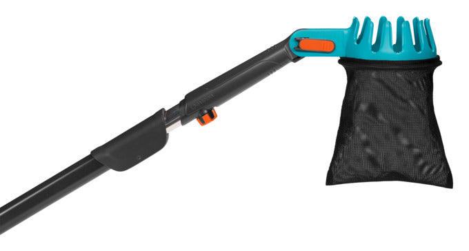 Ernten Sie Obst mühelos mit dem GARDENA Obstpflücker Combi. Ideal für eine komfortable und effiziente Ernte ohne Stiel.