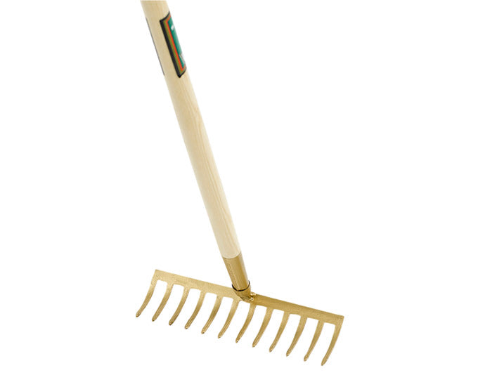 OFFNER Gartenrechen 16 Zinken gebogen mit Stiel in präsentiert im Onlineshop von KAQTU Design AG. Gartenwerkzeug ist von OFFNER