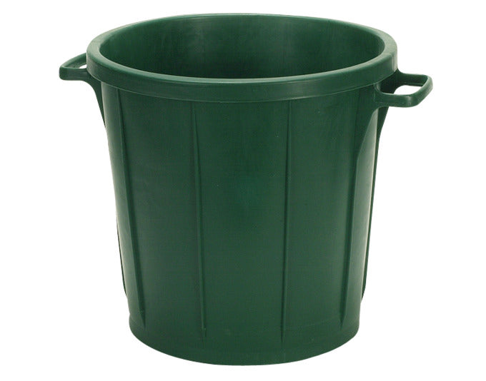 Abfallbehälter 50 l ohne Deckel grün in präsentiert im Onlineshop von KAQTU Design AG. Gartenutensilien ist von E + h