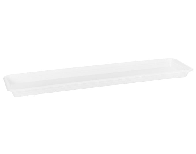 EBERTSANKEY Untersetzer zu Blumenkasten Super weiss 80x15x3 cm in  präsentiert im Onlineshop von KAQTU Design AG. Pflanzentopfzubehör ist von EBERT