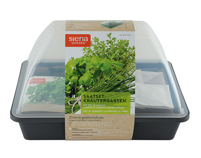 SIENA GARDEN Gewächshausset Kräutergarten pastellgrün in präsentiert im Onlineshop von KAQTU Design AG. Gartenutensilien ist von SIENA GARDEN