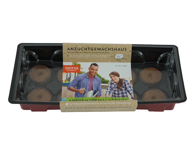 SIENA GARDEN Gewächshaus mit 24 Quelltabletten in präsentiert im Onlineshop von KAQTU Design AG. Gartenutensilien ist von SIENA GARDEN