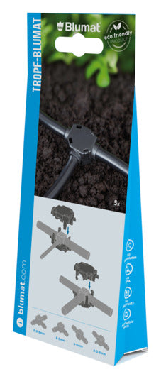 Sichern Sie Ihre Bewässerungssysteme mit den BLUMAT Schlauchsicherungsklemmen. 5 robuste Klemmen für eine zuverlässige Schlauchverbindung im Garten.