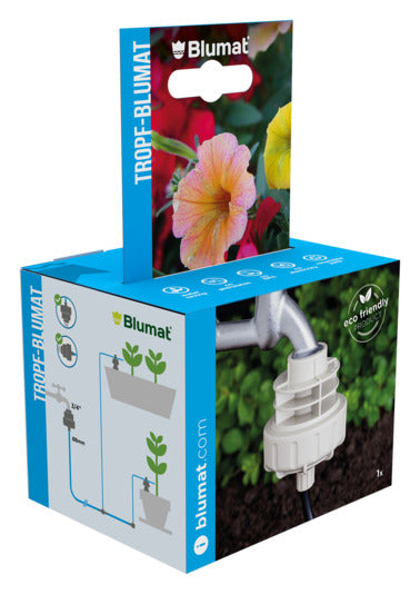 Optimale Wasserregulierung für Ihren Garten mit dem BLUMAT Druckreduzierer 3/4". Langlebig, einfach zu installieren und ideal für Bewässerungssysteme.