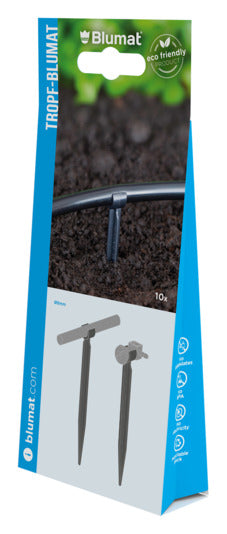 Entdecken Sie die BLUMAT Stützen im 10er-Set – die perfekte Lösung für eine saubere und effiziente Gartenbewässerung. Schützen Sie Ihre Tropferketten!