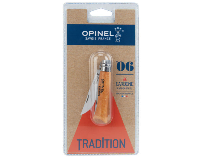 OPINEL Messer Nr. 8 8.5 cm Carbon SB in präsentiert im Onlineshop von KAQTU Design AG. Küchenmesser ist von OPINEL