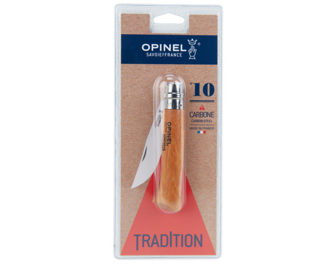 OPINEL Messer Nr. 8 8.5 cm Carbon SB in präsentiert im Onlineshop von KAQTU Design AG. Küchenmesser ist von OPINEL