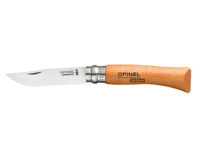OPINEL Messer Nr. 8 8.5 cm Karbon-Stahl in präsentiert im Onlineshop von KAQTU Design AG. Küchenmesser ist von OPINEL