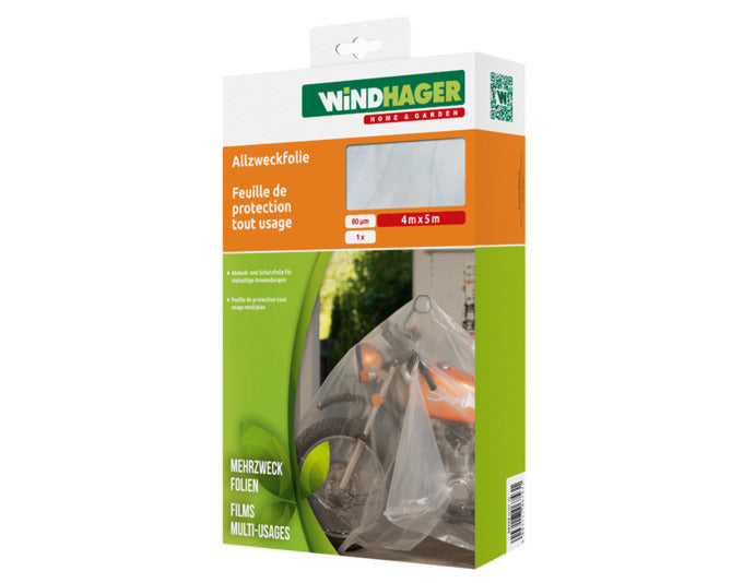 WINDHAGER Allzweckfolie 5x4 m transparent in präsentiert im Onlineshop von KAQTU Design AG. Gartenpflege ist von WINDHAGER