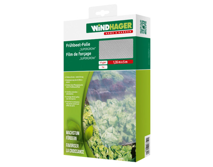 WINDHAGER Frühbeet-Folie Supergrow 5x1.35 m in präsentiert im Onlineshop von KAQTU Design AG. Gartenpflege ist von WINDHAGER